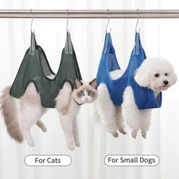 Cat Grooming Hammock – Secure Cat Sling for Nail Trimming