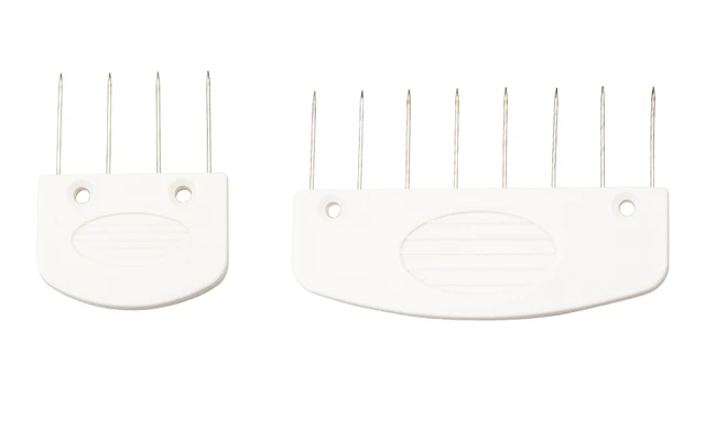 20 épingles De Blocage Pour Tricot - 2 Tailles (4.5x7.2 Cm Et 2x3.5 Cm) - En Acier Inoxydable Et Plastique - Pour Mise En Forme Des Pulls