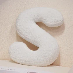 Handcrafted 26 - Letter Throw Pillow - Decorative Party Gift for Bedroom and Baby Showers (S)
