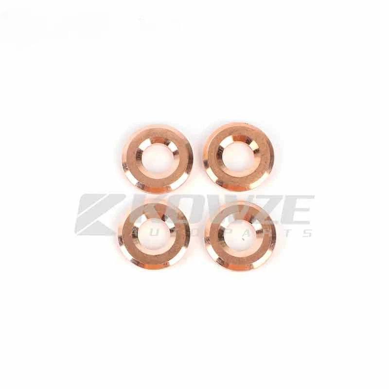 Diesel Injector Gasket 4 PCS Fuel Injector Nozzle Gasket Seal for Mitsubishi L200 Triton Pajero Sport 2015 ASX 2010-Lancer Outlander 1428A158 diesel injector gasket