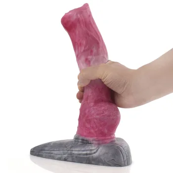 Sex Machine Attachment Senior Silicone Accessories Animal Dog Dildos Anal Plug Strange Tentacle Penis 3XLR Quick Connector Y282 3