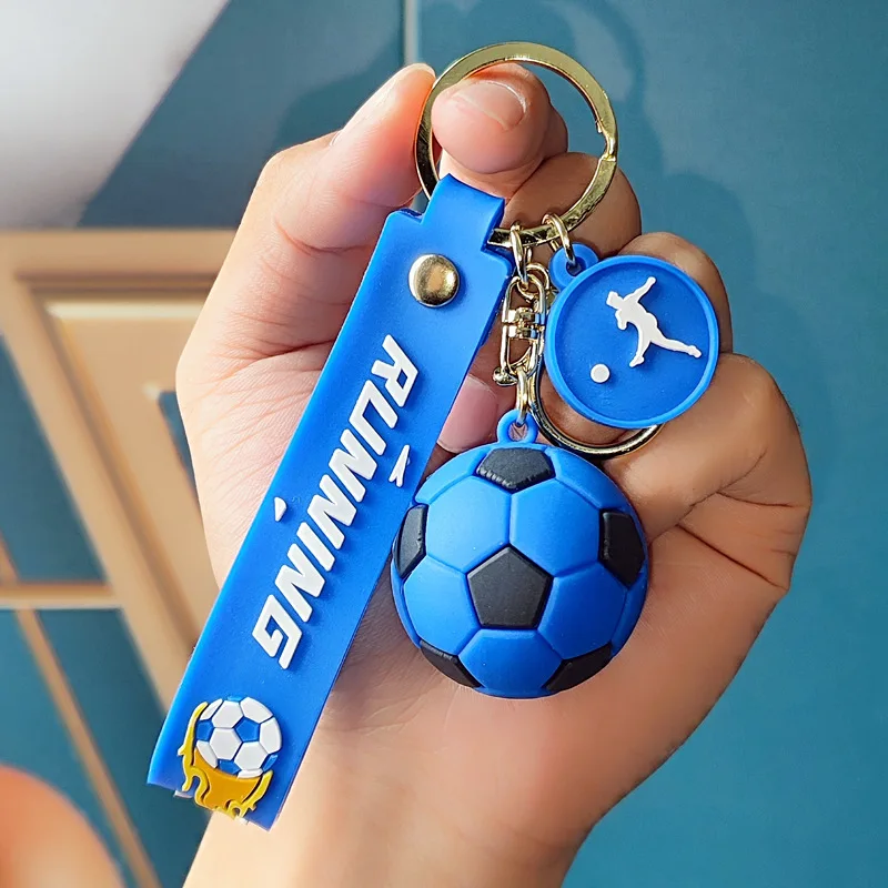 ZAKOL New Trendy Football Key Chain European Cup Accessories Keychain For Decorative Backpack Wholesale - Image 3