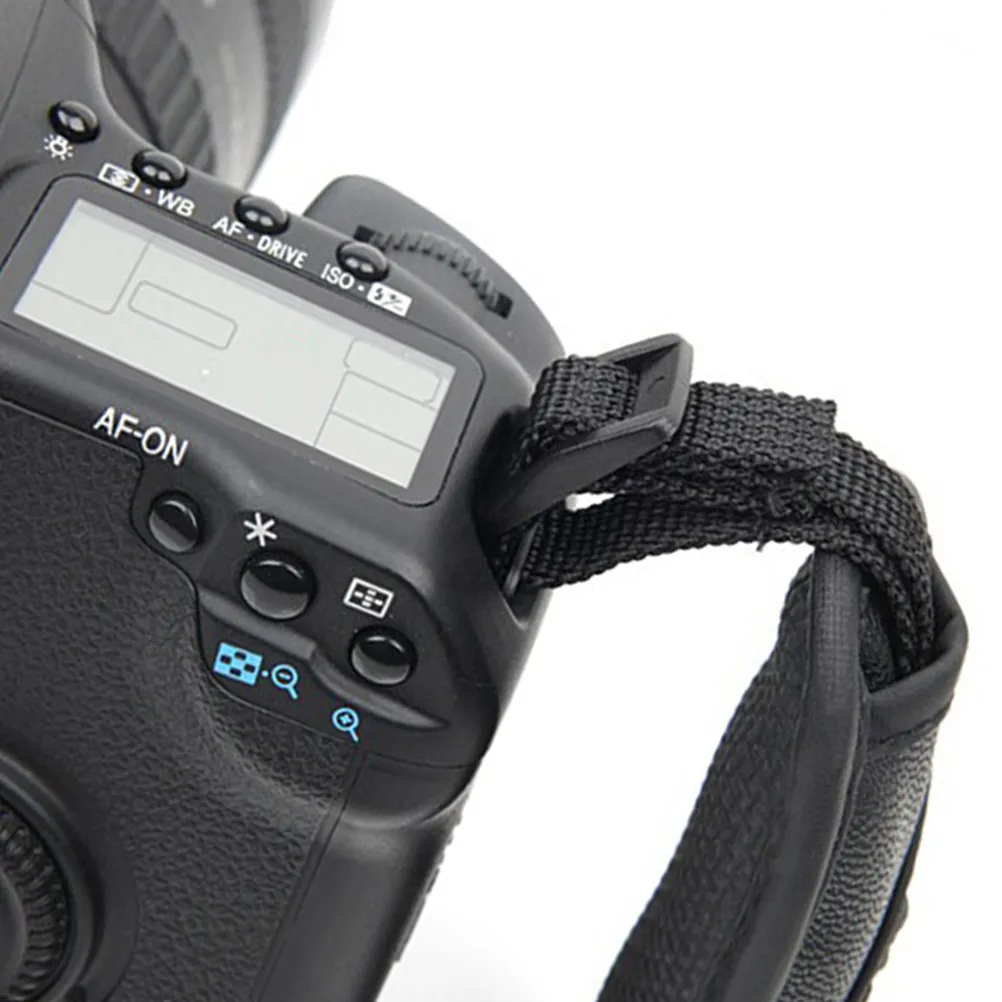 나일론 블랙 DSLR 카메라 핸드 스트랩 그립 스태빌라이저 비디오 카메라용 카메라 슬링, 올림푸스 삼각대 호환