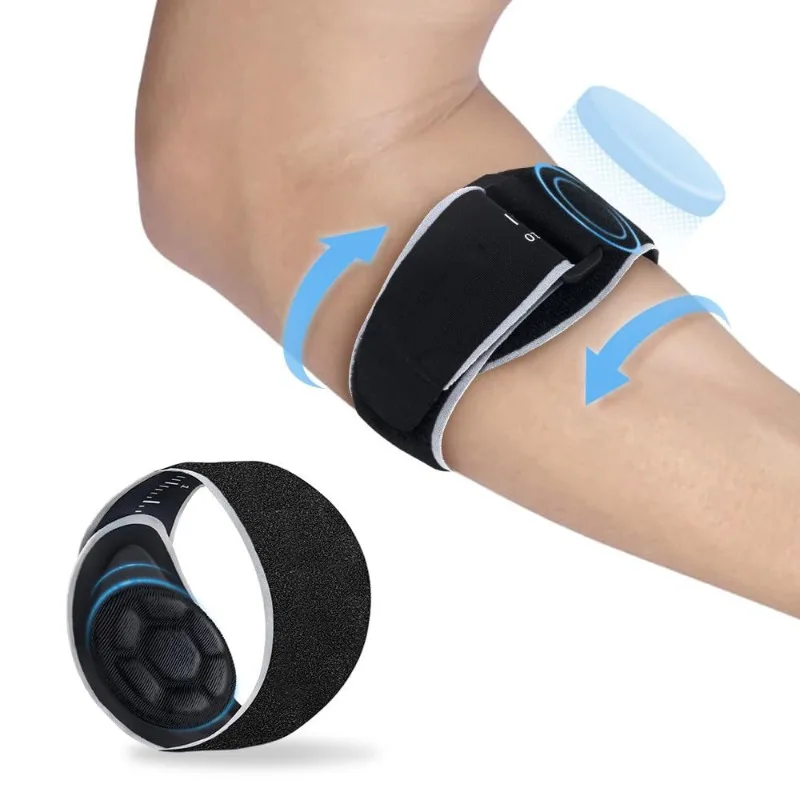 Compression Elbow Sleeve 1Pcs Women Men Tendinitis Arm Band Sports Elbow Protector Tennis Strap Joint Pain Relief Golf