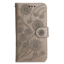 Leather Flip Book Case, Premium Phone Cover for Redmi note15Pro 4G (GRAY)