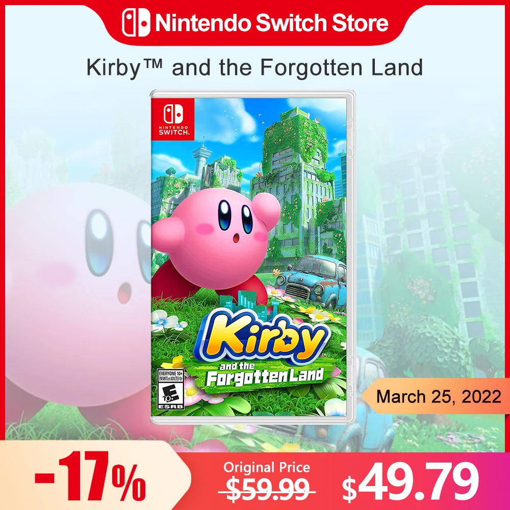 Kirby E The Forged Land Nintendo Switch Offerte Di Gioco 100% Ufficiale Originale Gioco Fisico Card Action Genere Per Switch Oled