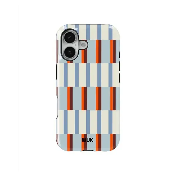 Vibrant Stripes Luxury Double-layer Phone Case