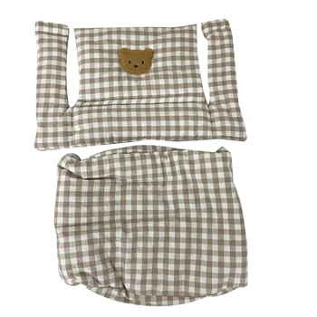 High Chair Pad High Chair Cushion  Cushion Breathable Pad  Pad Soft & Comfortable Light & Breathable 4 Patterns Dropship 1