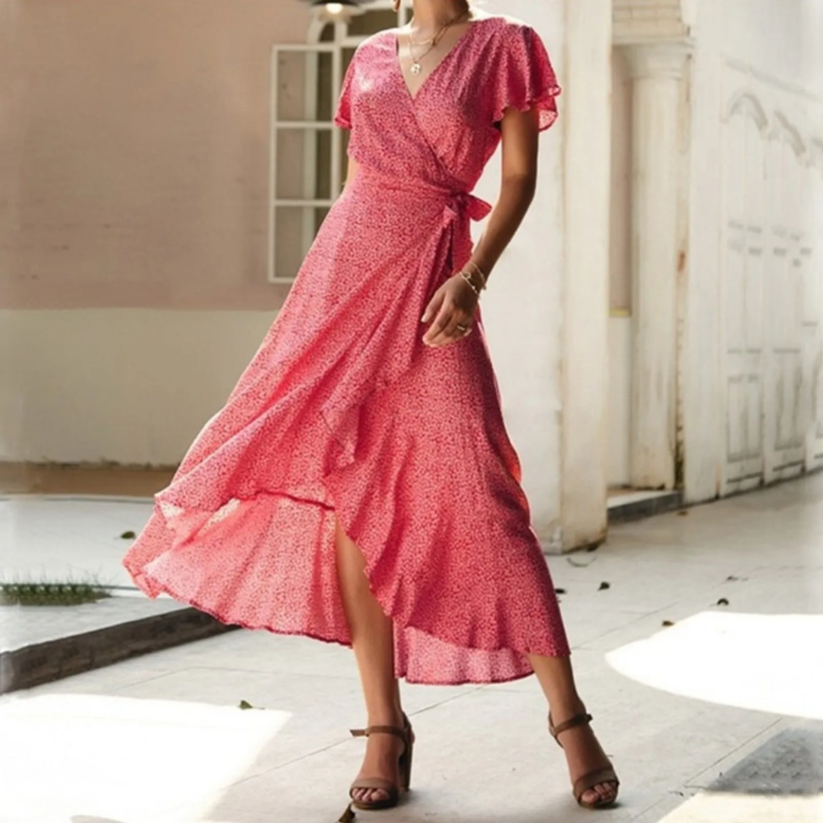 Verónica | Vestido midi bohemio main image 0