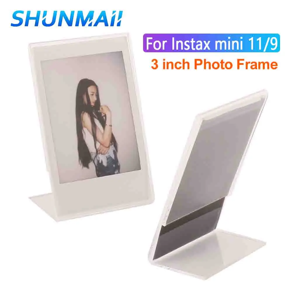 Magnet Photo Frames Mini Photo Frame Clear Instant Camera Film Photo Holder Small Picture Holder Fujifilm Instax Mini 11/9 Instant Camera Film