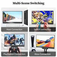 VEOUT 13.3inch Small Portable Monitor for Laptop, IPS 1080P USB HDMI Travel External Second Screen for Mac Phone PS5 Xbox Switch - Image 3