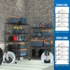 Wire Shelving, 2000 Lbs Heavy Duty 60x24x72 Inch Shelving Metal Shelves with 4" Wheels, 4-Tier NSF Steel Wire Storage Shelf 3