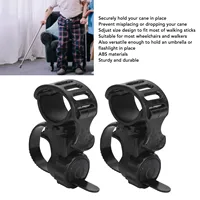 Elderly Walking Cane Holder Adjust Size Universal Walking Stick Stand Accessory for Wheelchairs Universal Walking Cane Holder 2