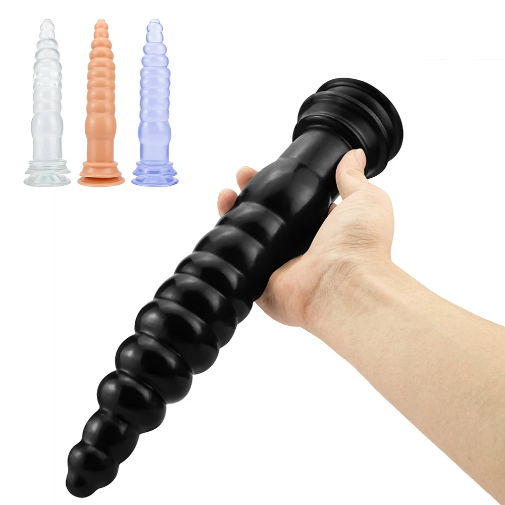 

Long Anal plug bead ball buttocks plug Dildo Male homosexual prostate massage Female masturbation Vaginal Anal Dilator Sex Toy