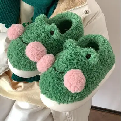 Pantuflas Antideslizantes Rana Para Hombre Y Mujer