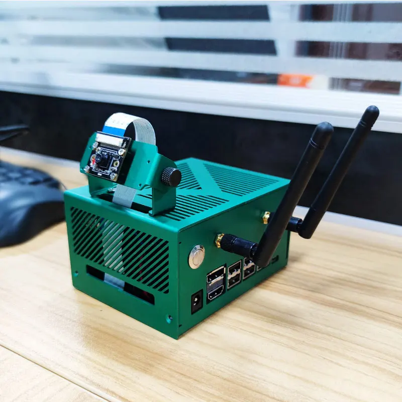 Case In Lega Alluminio Per NVIDIA Jetson Orin - Con Supporto Camera, Per Orin Nano/NX