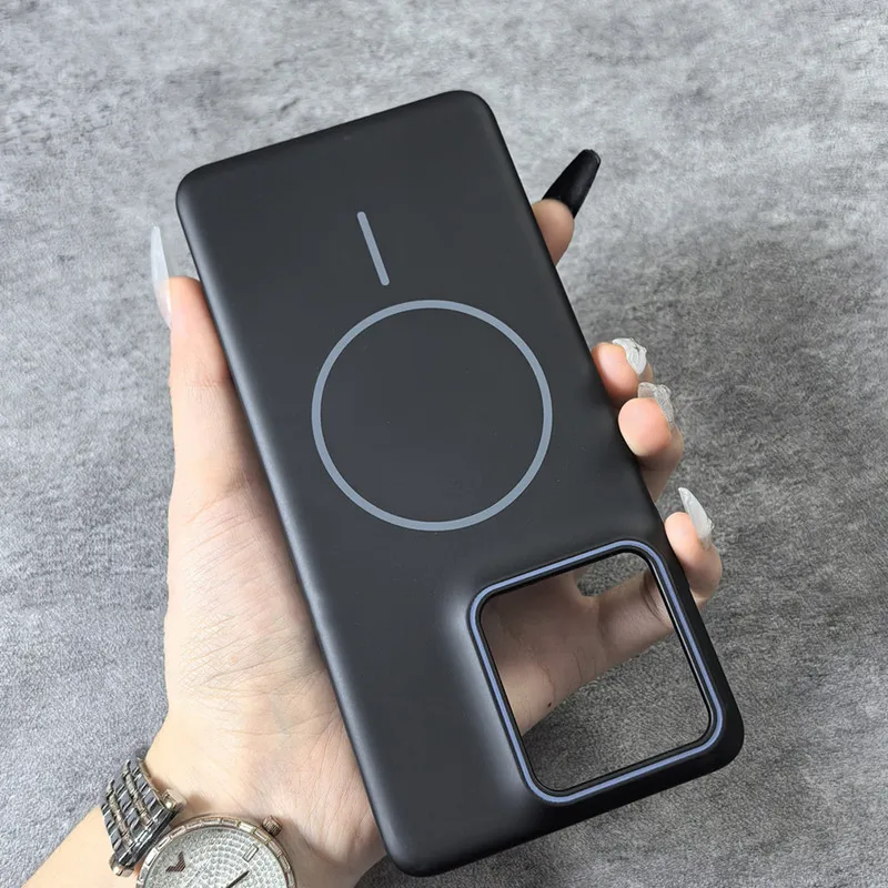 Magnetic Anti-Fingerprint Matte Hard Slim Back Case Cover