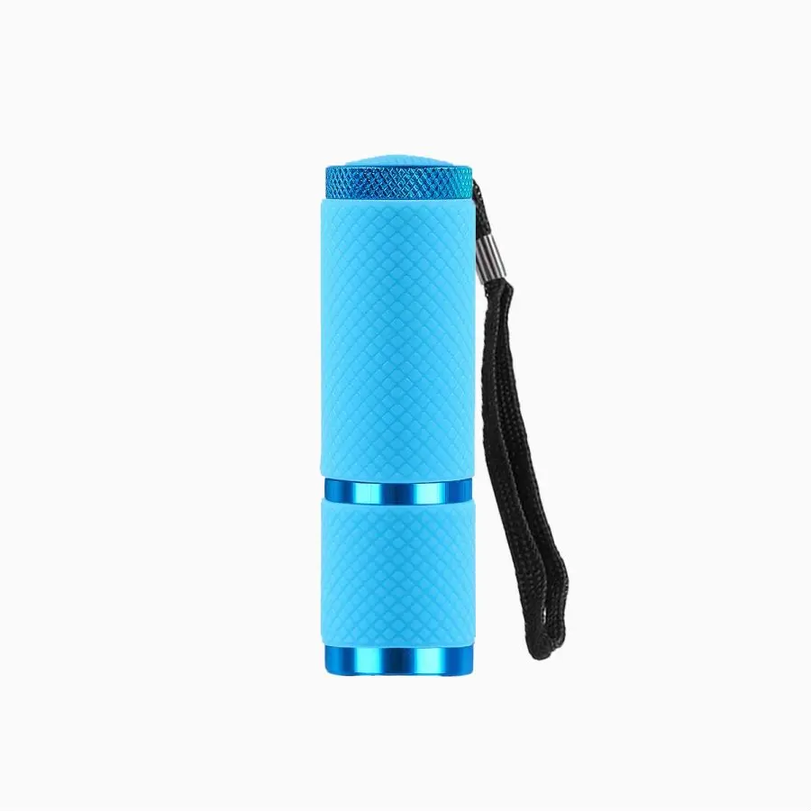Mini torcia a 9 LED Luce di emergenza tascabile super luminosa Piccola torcia Mini luci a LED portatili Lanterna Luci da campeggio  39