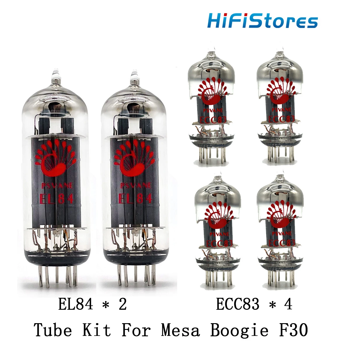 Replacement Valve Guitar Tube Kit For Mesa Boogie F30 Amplifier 4PCS