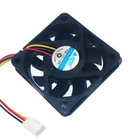 High quality Black 6cm  3pin12V 60mm x 15mm 6015 Brushless DC Fan PC Cooling Cooler Fan - Image 5