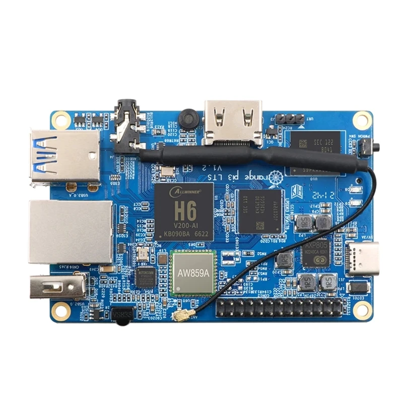 

Orange 3 5V3A Type-C Power Supply WIFI+BT5.0, Open Source Board Mini Computer Run Android 9.0/ Ubuntu/ Debian OS