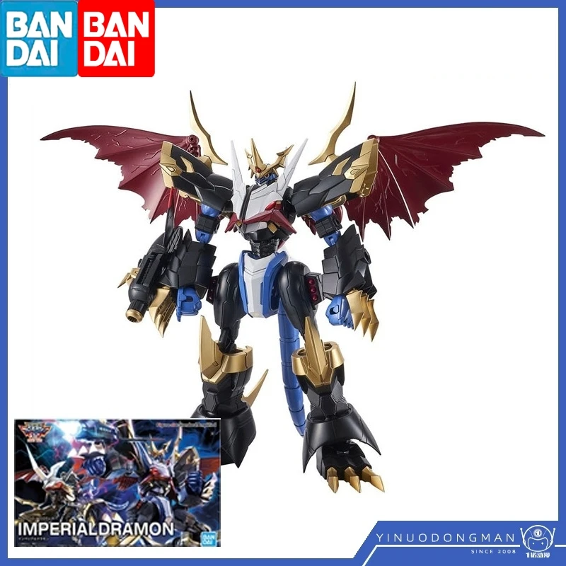 Bandai Figure-Rise Digimon Imperialdramon Anime Figure Action Model Figurals Brinquedos Kit Model Toys