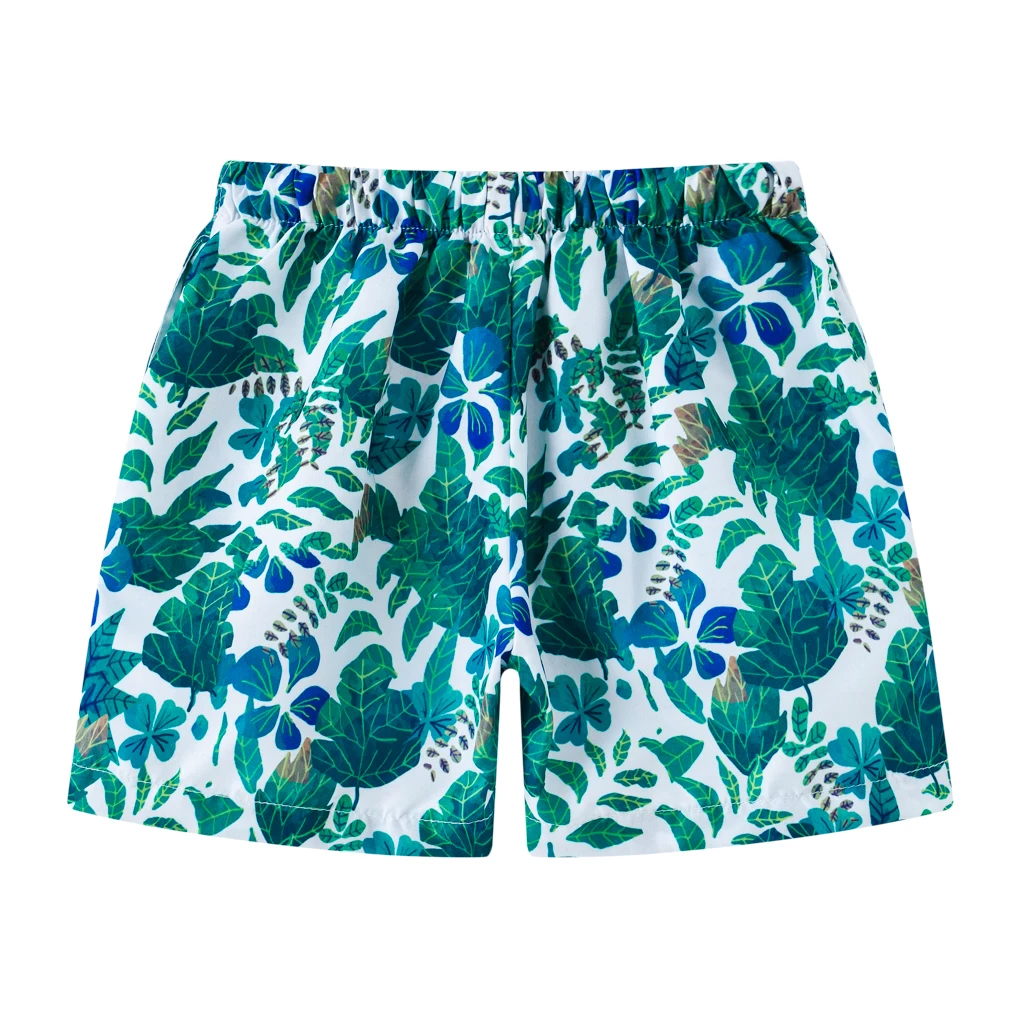 Summer Beach Vacation Shorts for Children Aged 2-10, Fashionable Multi-Color Beach Shorts for Boys — view 4
