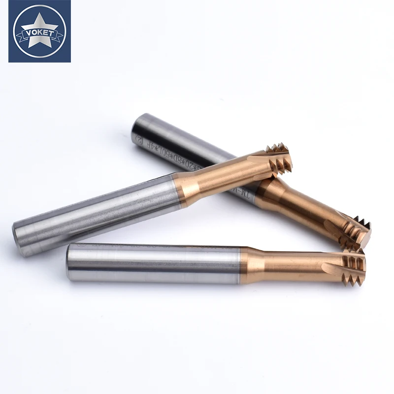 

CNC 60° Tungsten Steel Three Row Thread Milling Cutter M1 M1.2 M1.4 M1.6 M2 M2.5 M3 M4 M5 M6 M8 M10 M12 M14 Mill Mills Cutters