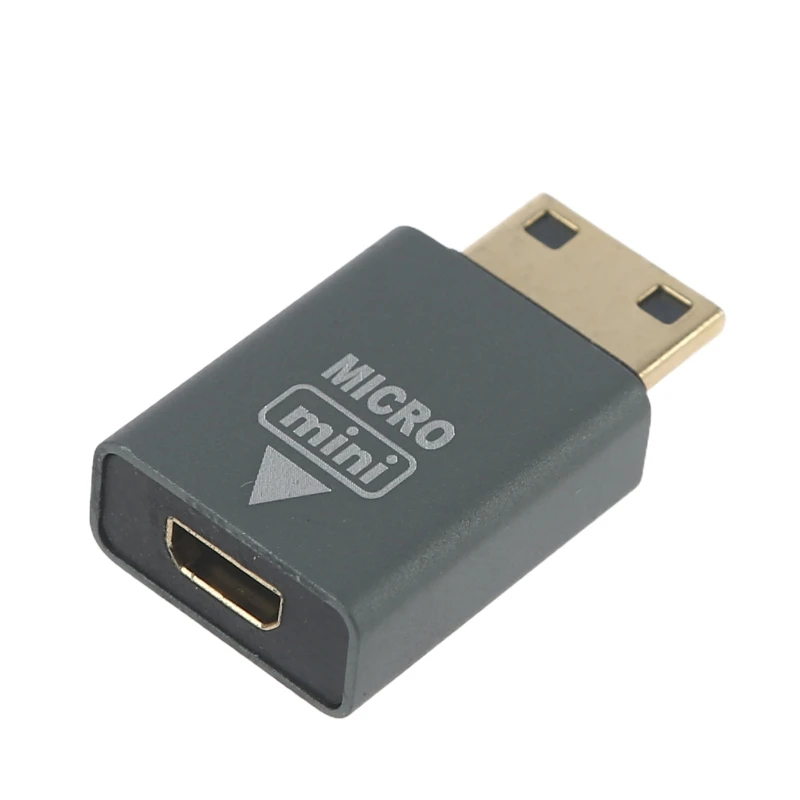 Компактный Micro HDMI-совместимый с Mini адаптер DV телефонный разъем A0NB |