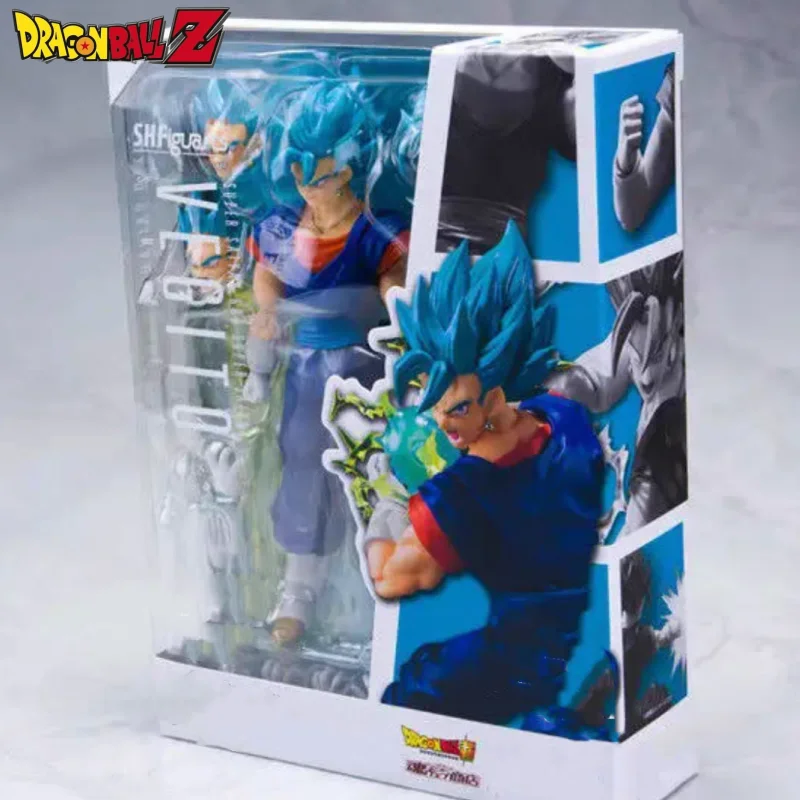 New Dragon Ball Super Vegito Blue Action Figure Vegetale S.H.Figuarts Shf Super Saiyan God Pvc Anime Model Decoration Toy Gifts