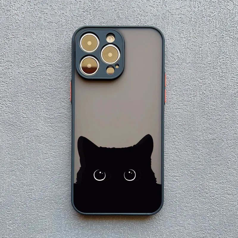 Cartoon-Tier Niedliche Katzen-Handyhülle für iPhone 17 11 Hülle iPhone 16 13 15 Pro Max Plus 12 14 Pro Max XS XR X Stoßfeste Abdeckung – Detail 11