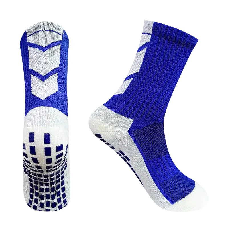 Grip Breathable Football Socks Thickened Anti-Slip Non Skid Sports Soccer Socks Adults Kids Outdoor Cycling Sock