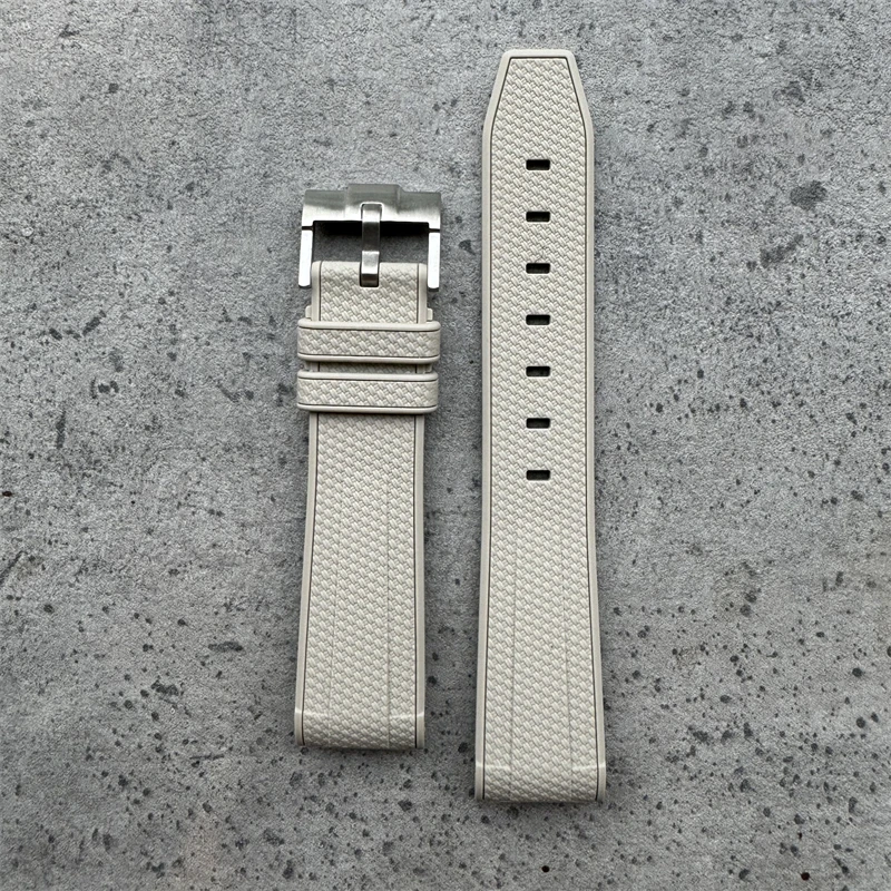 Multicolored Premium Silicone Watch Strap - 20mm High-Quality Rubber Band