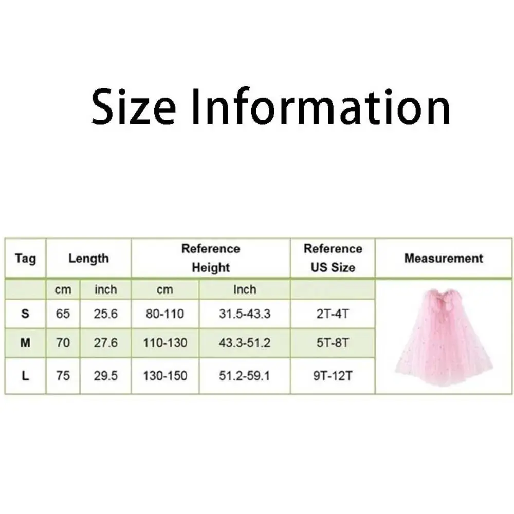 Cute Girls Princess Cape Sweet Girl Sequins Costume Elegant Dress Cape Elsa Rapunzel Cosplay Performance Accessory