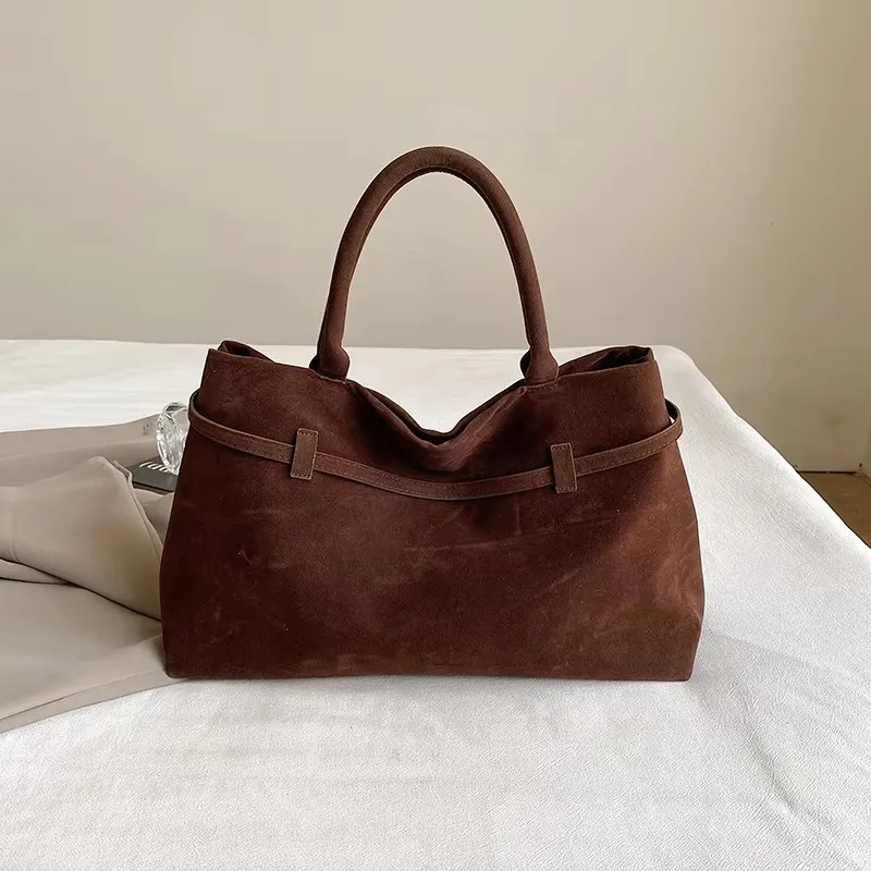 Shoulder Bag Ladies Handbag Tote Bag Autumn/winter Niche Design Large Capacity Retro Commuter