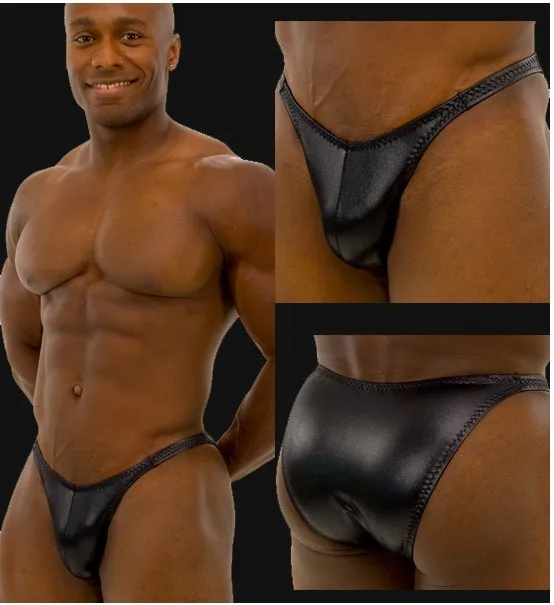 NPC IFBB Bodybuilding Physical Classical Traditional Briefs Spandex Men's Muscle Posing Trunks Show Performance Shorts 4