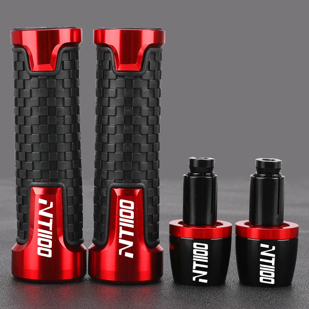 

For HONDA NT1100 NT 1100 2021 2022 2023 Alummiunm Handlebar Grips Bar Ends Hand Grip plug Slider End Caps Motorcycle Accessories