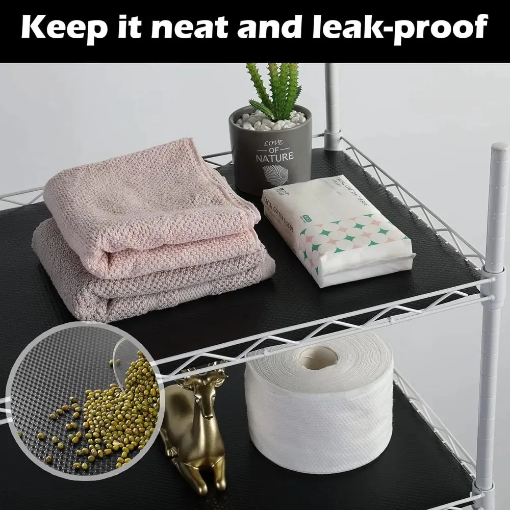 Kitchen Shelf Liner 1PC Non-Slip Waterproof Drawer Mat Washable Oilproof Cabinet Pad Non-Adhesive