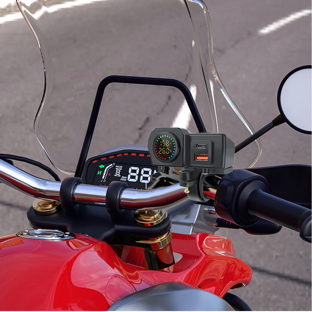 Motorcycle Charger QC3.0 Fast Charging