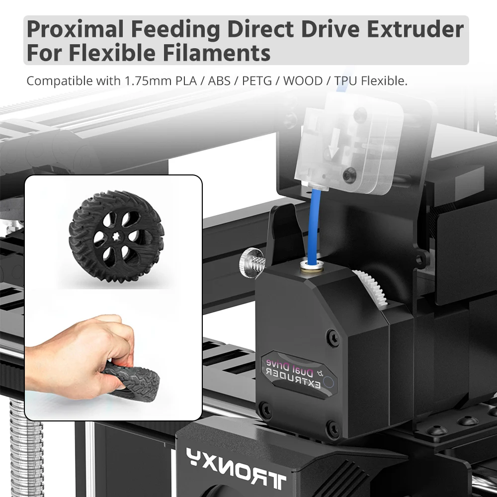 Tronxy VEHO 800 wielkoskalowa drukarka 3D w formacie 3D z napędem bezpośrednim rozmiar drukarki 3D 800x800x800mm 320 stopni Hotend 4 Tronxy VEHO 800 wielkoskalowa drukarka 3D w formacie 3D z napędem bezpośrednim rozmiar drukarki 3D 800x800x800mm 320 stopni Hotend - Image 4