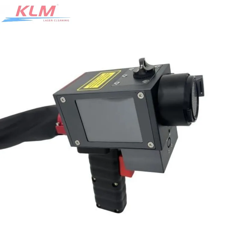 Pulsed laser cleaner luggage type 300w laser rust and paint removal graffiti removal 3