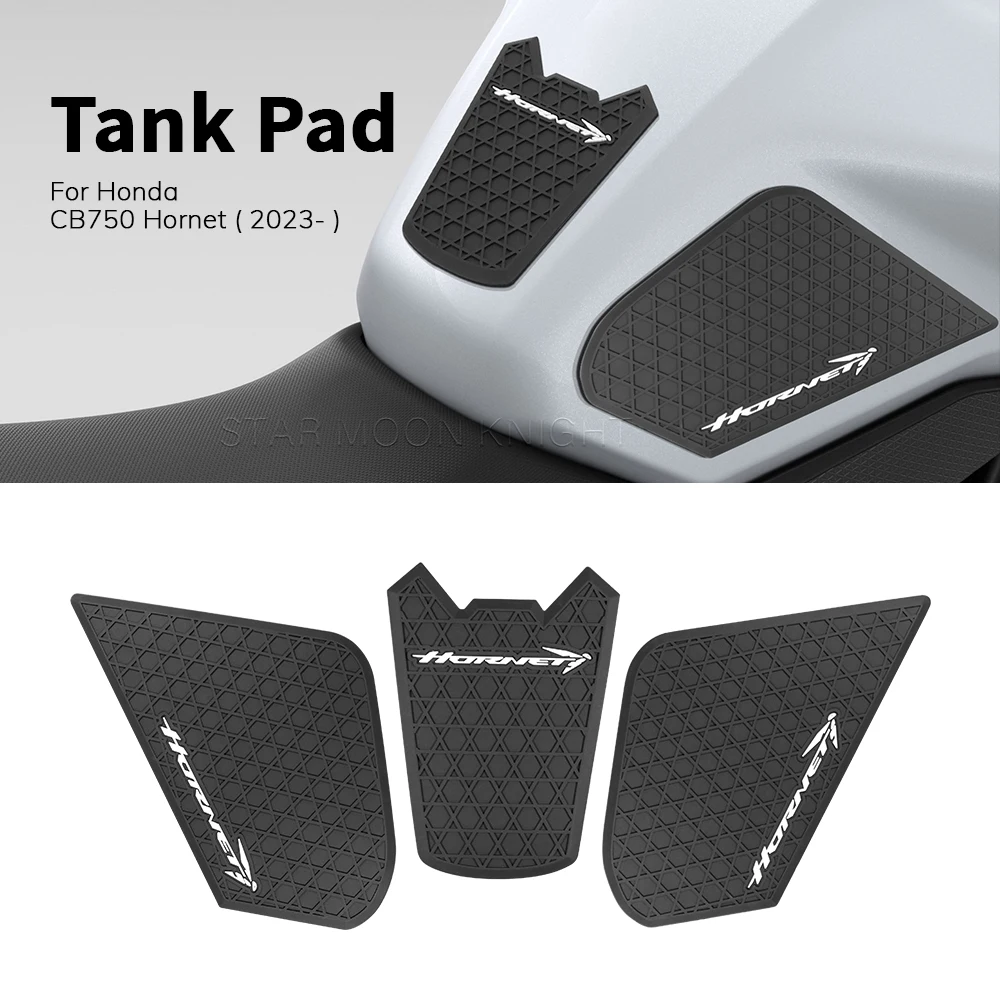 For Honda CB750 Hornet 2023- CB 750 Motorcycle Side Fuel Tank Pads Protector Stickers Decal Gas Knee Grip Traction motorcycle side tank traction pad for bmw r1200rs r 1200 rs 2014 2015 2016 2017 2018 gas knee grip protector anti slip sticker