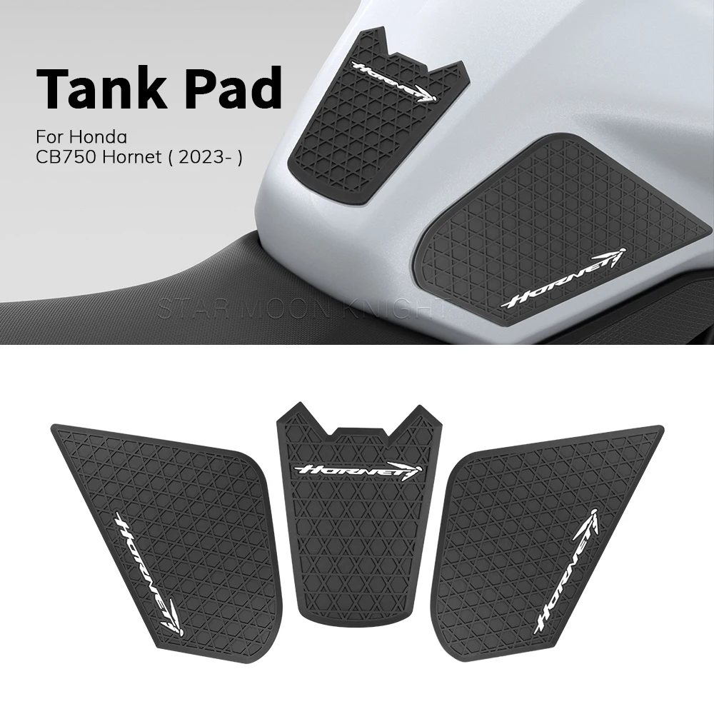 For Honda CB750 Hornet 2023- CB 750 Motorcycle Side Fuel Tank Pads Protector Stickers Decal Gas Knee Grip Traction for bmw r1200gs 2013 2017 motorcycle anti slip tank pad 3m side gas knee grip traction pads protector sticker