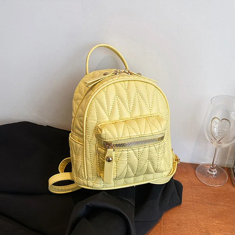 Simple Versatile Trendy And Casual Mini Backpacks For Women