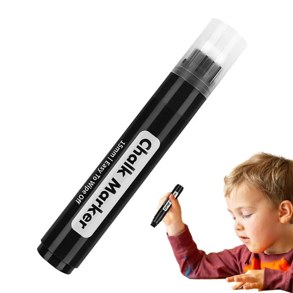 Farbe Kreide Marker 15mm Fenster farbe Marker lösch bare flüssige Kreide Stift für Tafel Zeichen Tafel Aut ofens ter Bistro Glas – Detail 7