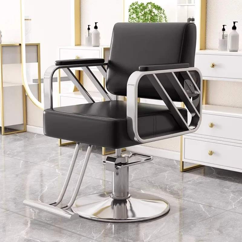 Makeup Beauty Salon Barber Chair Saddle Shampoo Stool Hair Cutting Adjustable Styling Luxury Silla De Barbero Salon Furniture