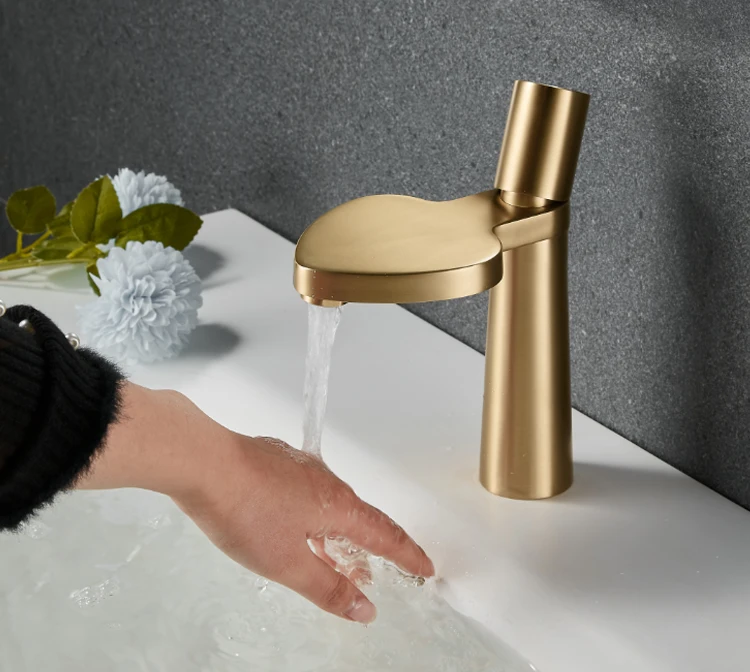 Modern Brass Faucet Basin Mixer Sink Faucet Washbasin Water Tap
