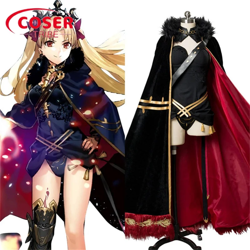 

COSER TRIBE Anime Game Fate Ereshkigal Diffuse Exhibition Halloween Carnival Role Play Costume Complete Set