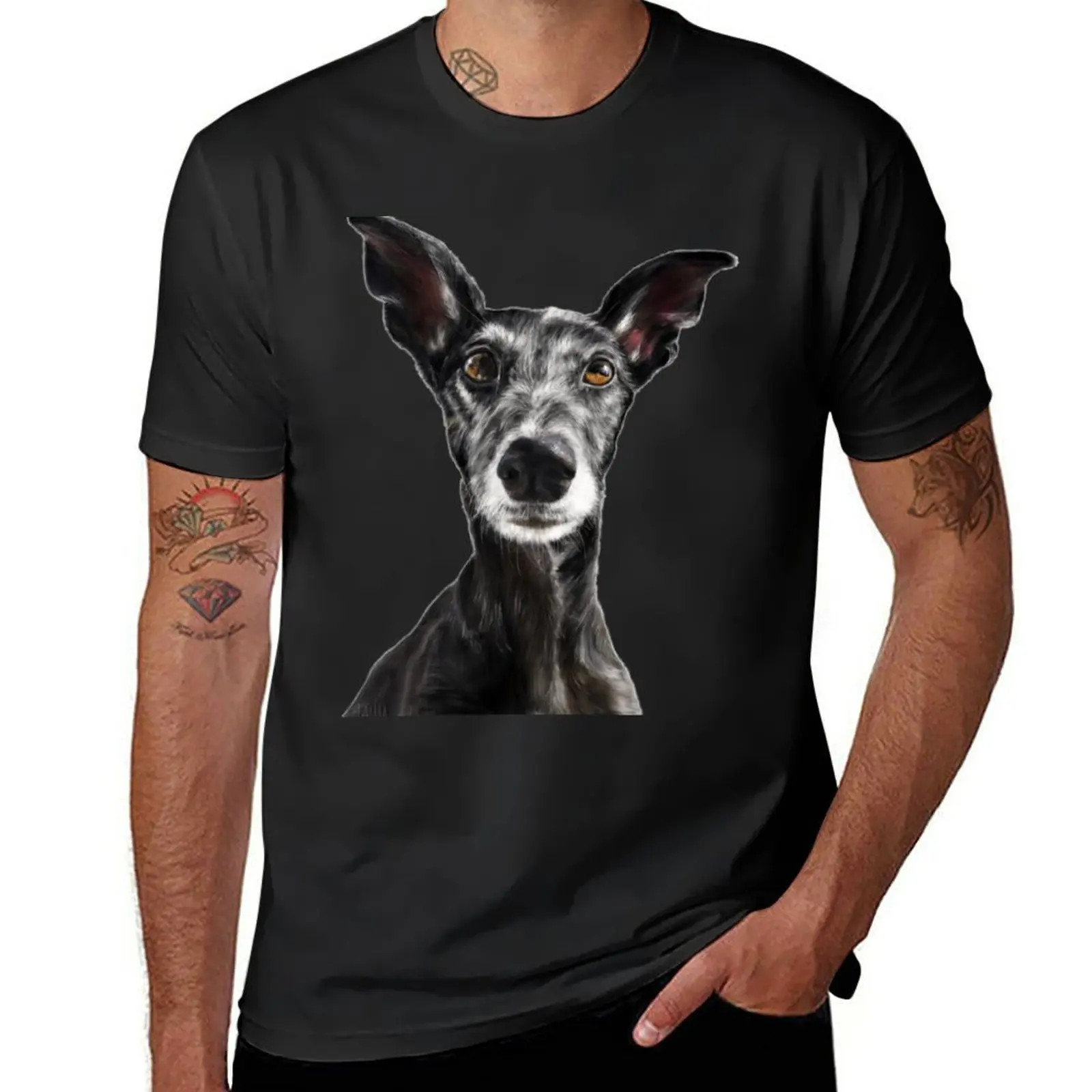 New Galgo Espanol Maya T-Shirt Summer Tops Maglietta Personalizzata T Shirt Uomo T-Shirt Attillate Per Uomo