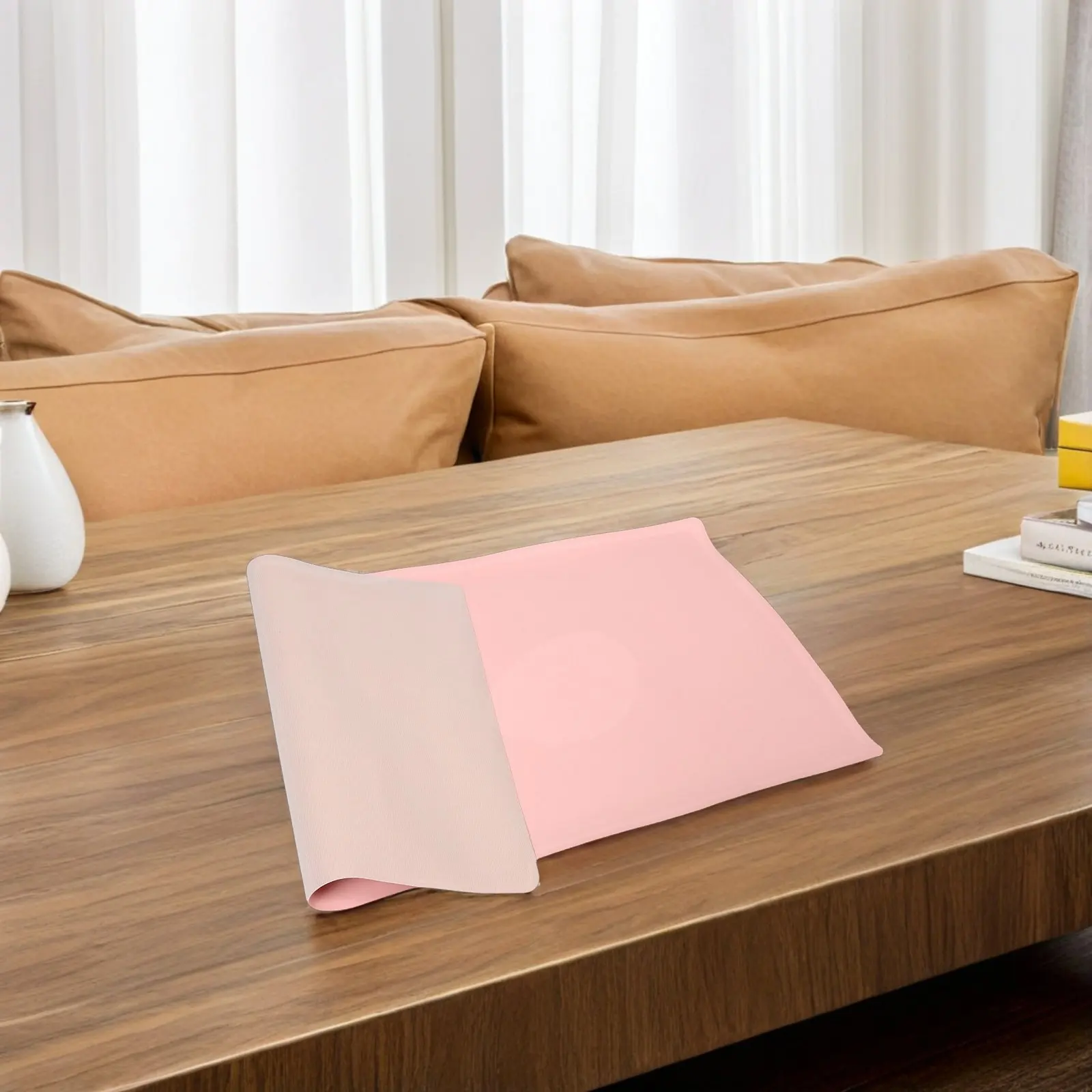 메이크업 스테이션용 방수 화장대 매트, 미끄럼 방지 뷰티 카운터 패드, 부드럽고 기름 방지, 먼지 방지